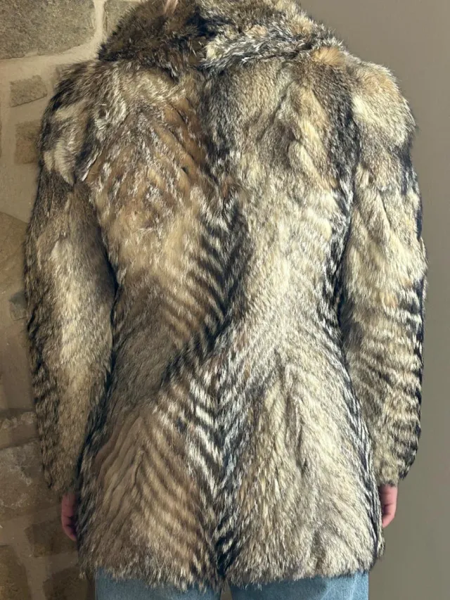 Chaqueta de piel natural