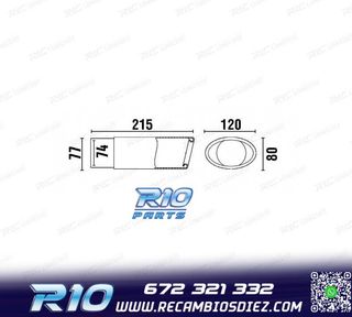 COLA ESCAPE TIPO CUPRA GRANDE ACERO INOX