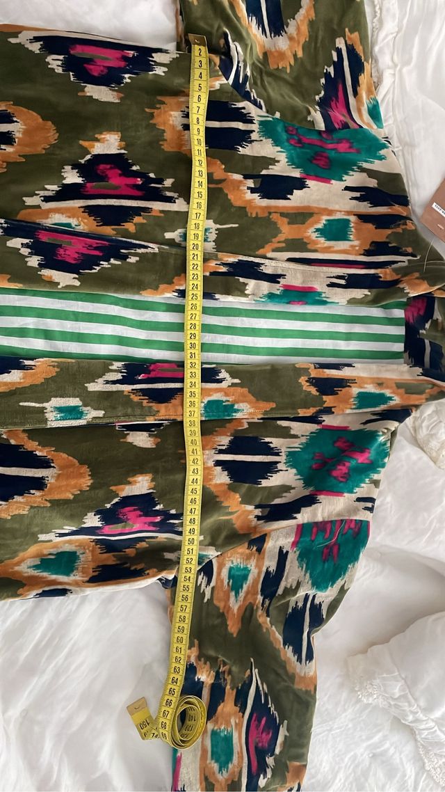 Chaqueta Terciopelo Estampada Mujer