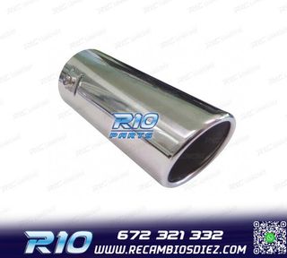 COLA ESCAPE REDONDA 65MM ACERO INOX
