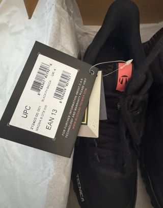 Zapatillas de montaña Tecnica Gore-Tex Negras