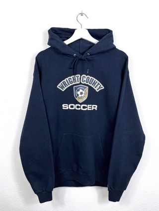 Sudadera Champion USA Soccer Hoodie Retro Oversize