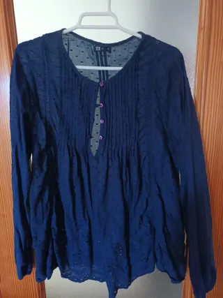 Camisa azul TEX talla S