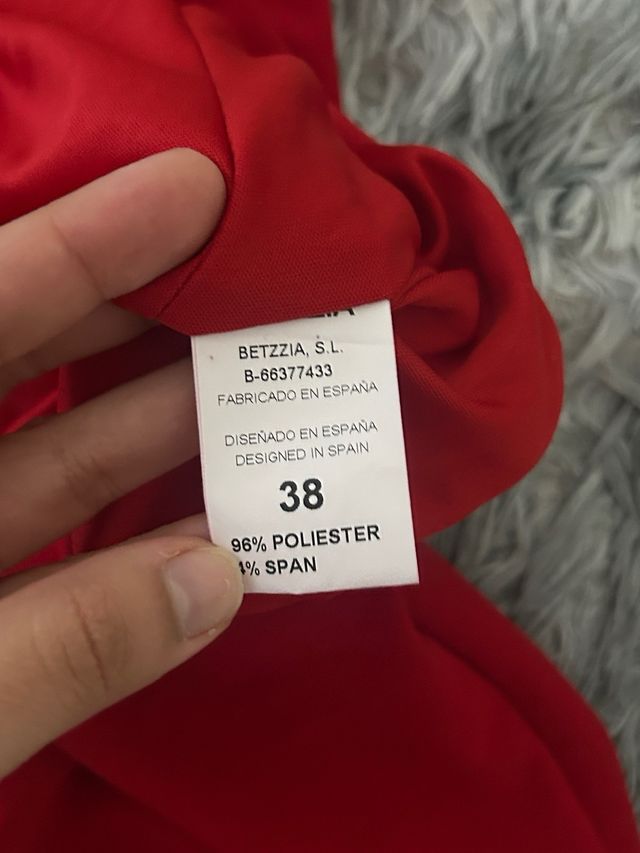 Vestido Rojo Talla M Fiesta Graduación