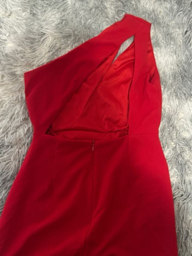 Vestido Rojo Talla M Fiesta Graduación