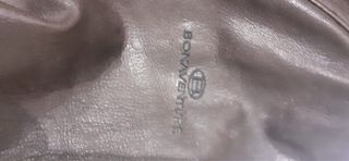 Abrigo de piel marrón