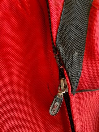 Giubbino moto A-pro rosso e nero