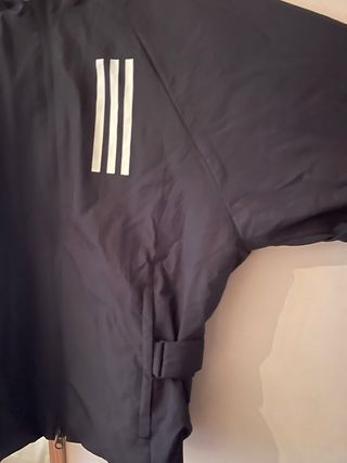 Abrigo Adidas Negro Nuevo