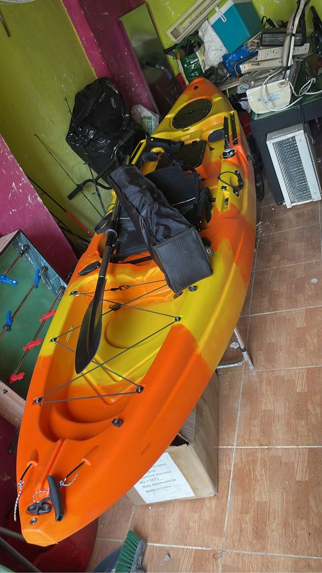 Kayak de pesca mas sonda garmin strike 4 plus
