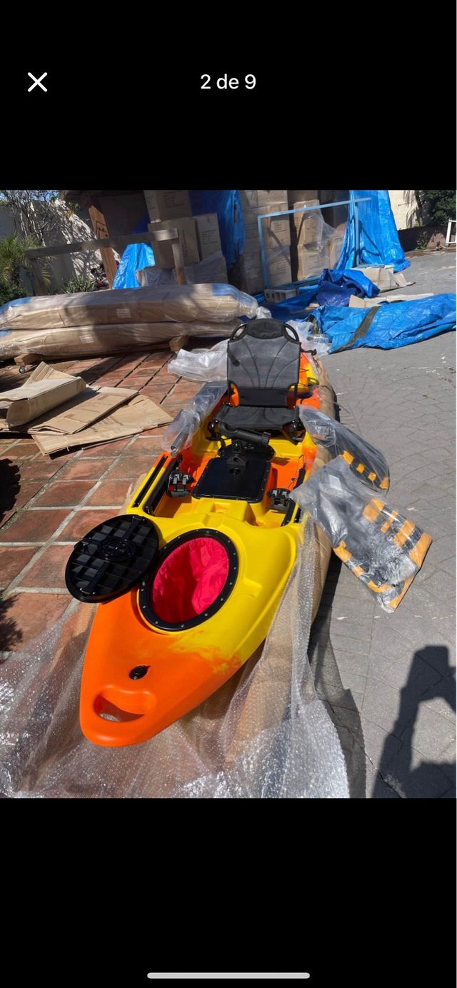 Kayak de pesca mas sonda garmin strike 4 plus