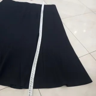 Gonna nera elegante curvy taglia 56