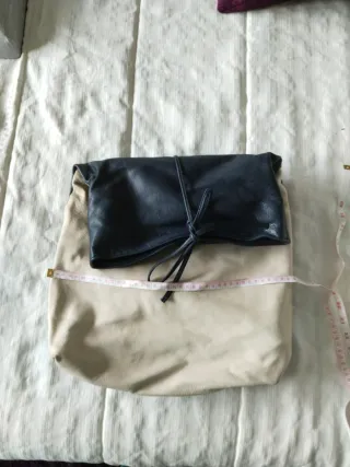 Bolso Mochila Toats Beige y Negro