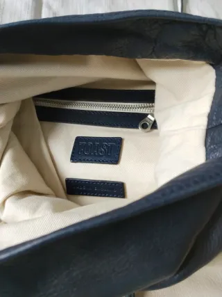 Bolso Mochila Toats Beige y Negro