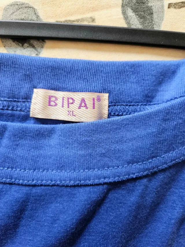 Camiseta tirantes azul básica Talla XL