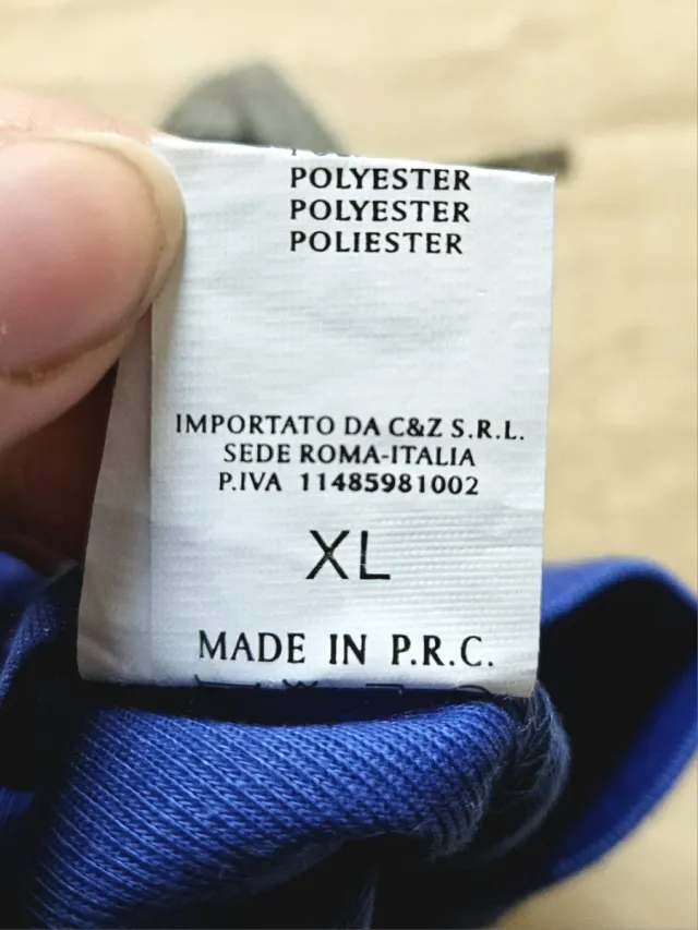 Camiseta tirantes azul básica Talla XL