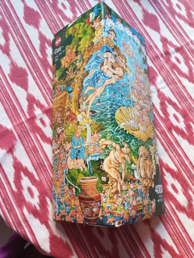 Puzzle Heye 4000 piezas. The Pig in Art.