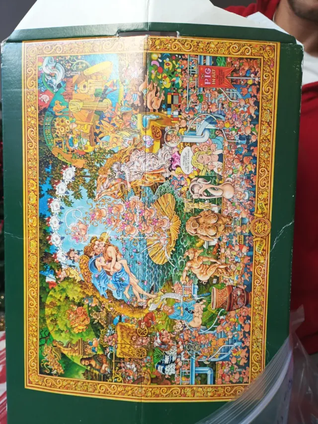 Puzzle Heye 4000 piezas. The Pig in Art.