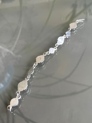 Bracciale Argento 925 Pietre Verdi