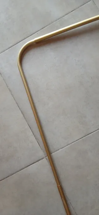 Barra para cortina de bañera