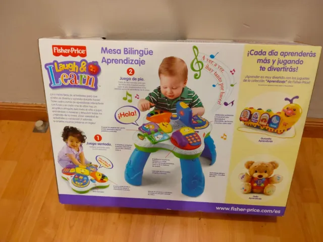 Mesa Bilingüe Aprendizaje Fisher-Price