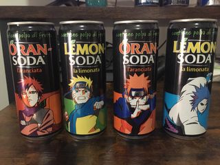 Set 8 Lattine Lemon Soda Anime