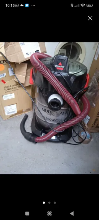 Aspiradora Multiclean Bissell 500W 23L