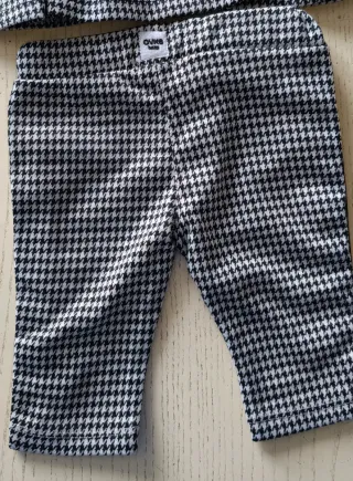 Completo neonato giacca con cerniera e pantalone