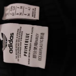 Pantalón Adidas Negro Rayas Blancas