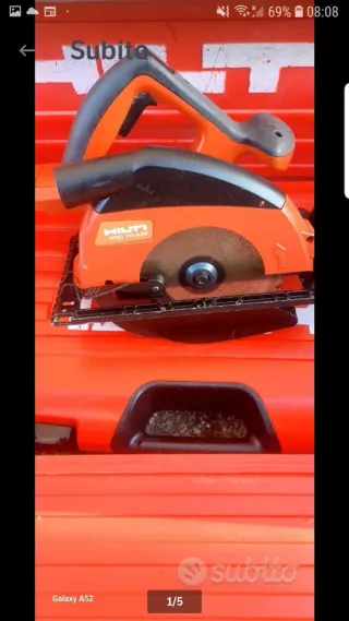 Sega circolare Hilti WSC 70A36 oati al nuovo