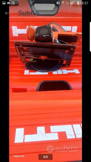 Sega circolare Hilti WSC 70A36 oati al nuovo