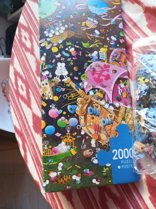 Puzzle Mordillo The Kiss 2000 Piezas