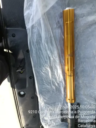 Horquillas TMAX 530 2016 Doradas