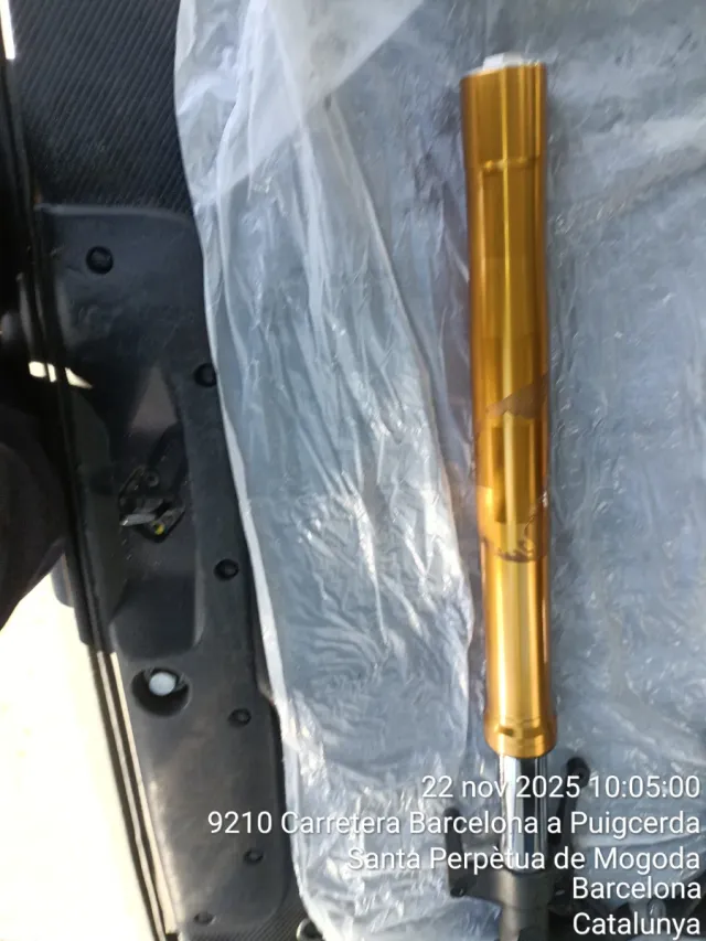 Horquillas TMAX 530 2016 Doradas