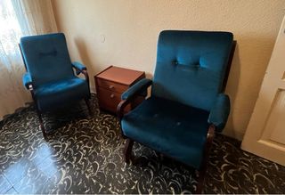 Muebles de comedor de madera. LOTE