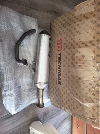 Tubo de escape Tecnogas 125cc