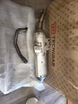 Tubo de escape Tecnogas 125cc