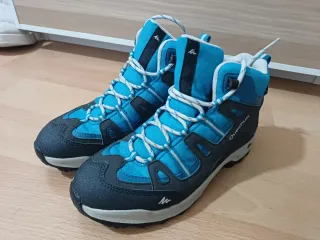 Botas Quechua Talla 38 Azul/Gris