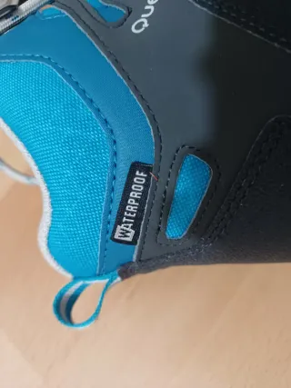 Botas Quechua Talla 38 Azul/Gris