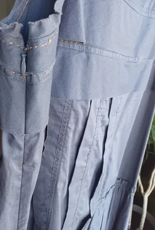 Vestido azul Liviana Conti