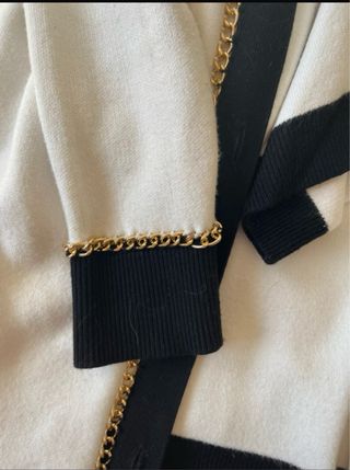 Conjunto Uterqüe rebeca y top cadenas