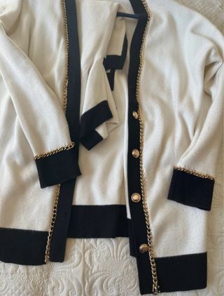 Conjunto Uterqüe rebeca y top cadenas