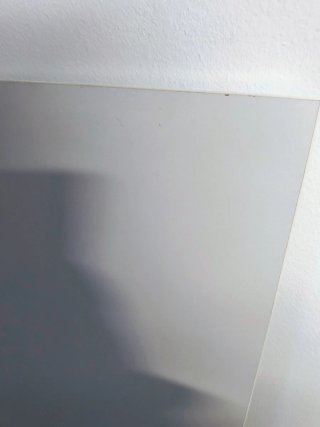 Mesa de comedor blanca 125x75 cm