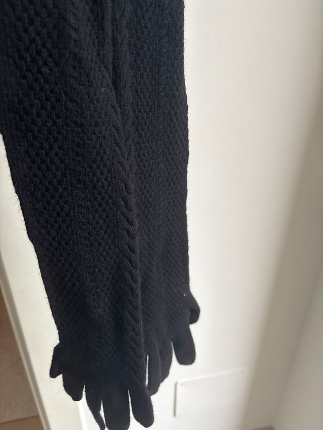 Guanti lunghi Patrizia Pepe neri