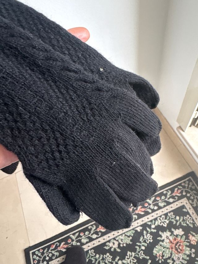 Guanti lunghi Patrizia Pepe neri