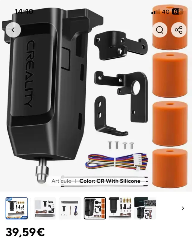 Impresora 3D Creality Ender 3V2 Mejorada