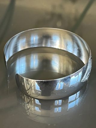 Bracciale rigido vintage argento 925