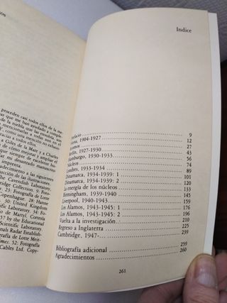 De la fisión del atomo a la bomba de hidrógeno.