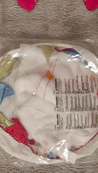 Dosel para cuna blanco