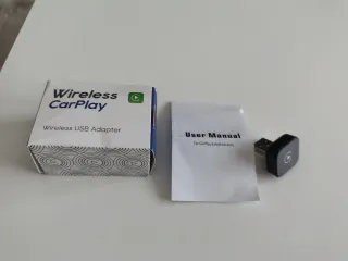 Adaptador USB Wireless CarPlay Android Auto