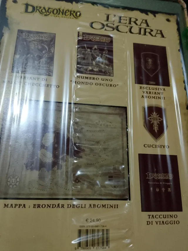 Cofanetto nuovo Dragonero "l'era oscura"